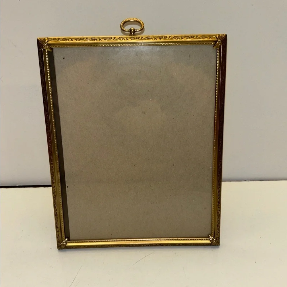 Vintage Gold Ornate Picture Frame Wall Hanging Antique Style Decor 10 x 8